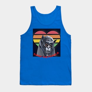 Waxing Philosophical (Intellectual ape) Tank Top